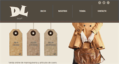 Desktop Screenshot of marroquinerialeyva.com